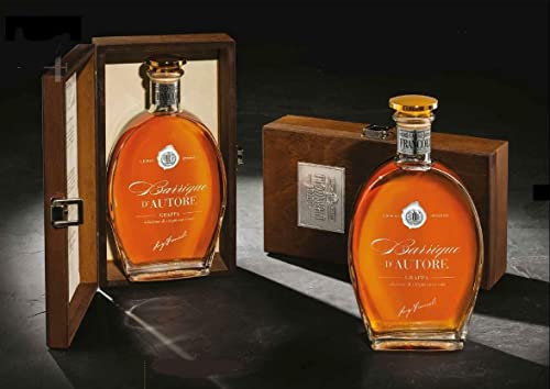 GRAPPA Geschenk-Paket Barrique D'AUTORE 70 CL