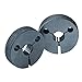 Vermont Gage 361124550 Go/NoGo Standard Thread Gauge Set, Class X, ASME B1.2, 2A Ring, 12-32 UNEF Thread Size, 1T Handle