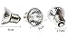 CTKcom 25W UVA+UVB Reptile Bulbs(4 Pack)- 110V Lizard Lamp Heating Lamp Spot Lamp for Turtle Aquarium Aquatic Reptile Lizard Habitat Heat Light