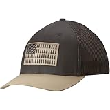Columbia Men's Mesh Ball Cap, Shark/Tree Patch, L/XL