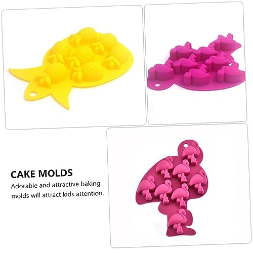 Moldes de silicona para hielo y chocolate 4 piezas miniatura 2