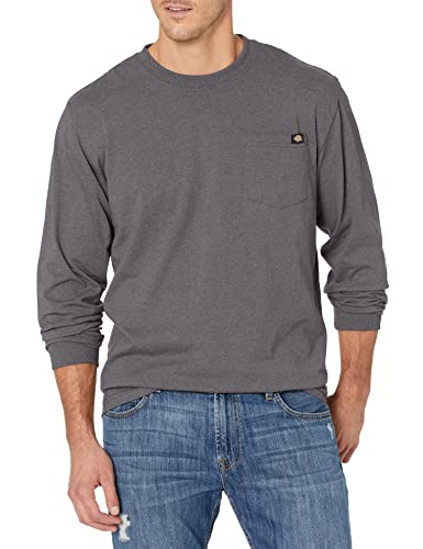 Image of Dickies Men's Big and Tall Long Sleeve Heavyweight Crew Neck