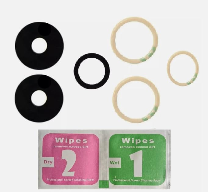 2X Camera Lens Glass Replacement Back Camera Lens for Xiaomi Redmi Note 13 Pro 4G