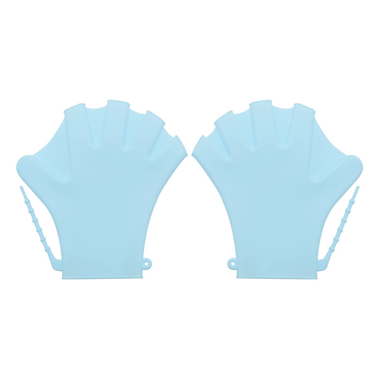 Guanti Palmati Da Nuoto Aqua - Per Allenamento Di Resistenza In Acqua - Taglie S-L - Foto 5