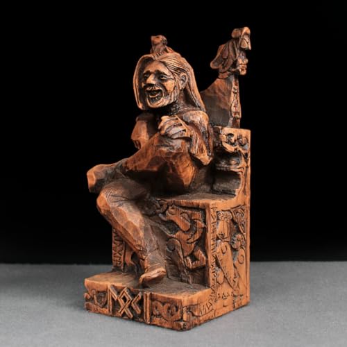 Estatua Loki Dios Nórdico 8 pulgadas miniatura 4