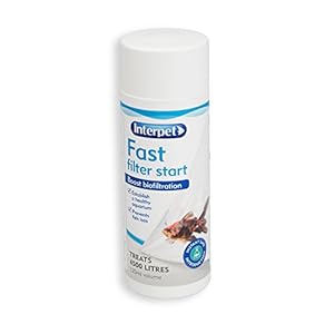 Interpet Fast Filter Start Treatment to Boost Aquarium Bio Filtration, 125 ml, Fast Acting Beneficial Bacteria, Safe for Fish