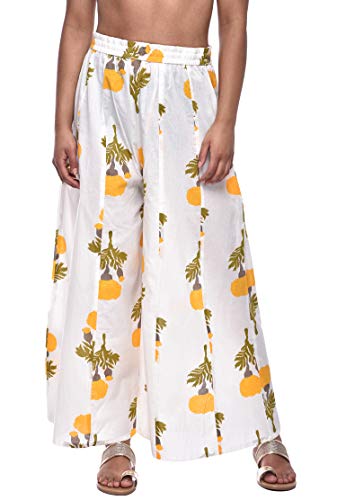 Image of Pistaa's Women's Regular Fit High Rise Palazzo