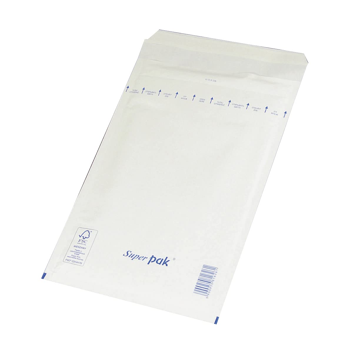 Sobres autoadhesivos con plástico de burbujas de burbujas HK E15, 220 x 265 mm/240 x 275 mm, 10 unidades, color blanco, tipo HK, color blanco, formato E15