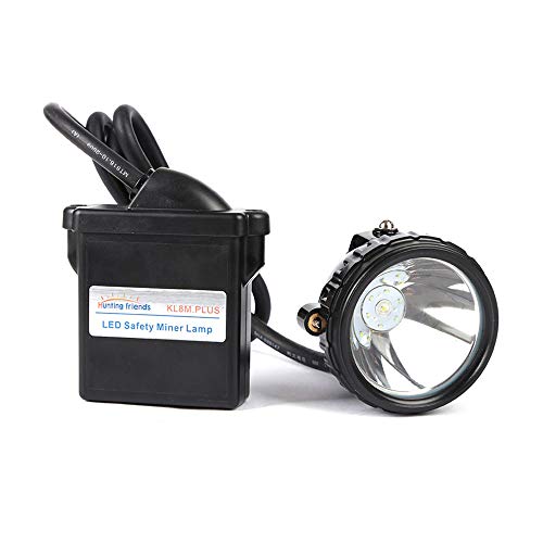 Hunting Friends Safety Mining Light 1+6 LED Mining Headlamp Hard Hat KL8M.Plus Professional Explosion Proof Mining Cap Lamp Waterproof Headlight for Outdoor