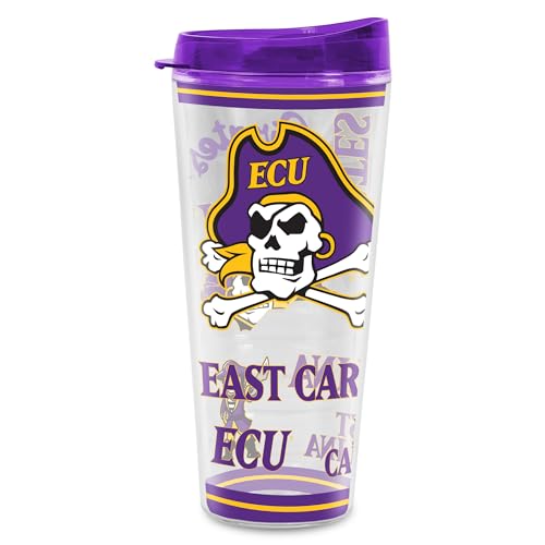 Image of Rico Industries NCAA College Double Wall Mayhem 16oz Or 20oz Tritan Tumbler W Lid