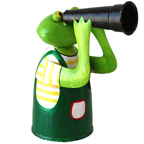 Exner Zaunhocker GÄRTNER-Frosch mit FERNGLAS, H. ca. 23 cm