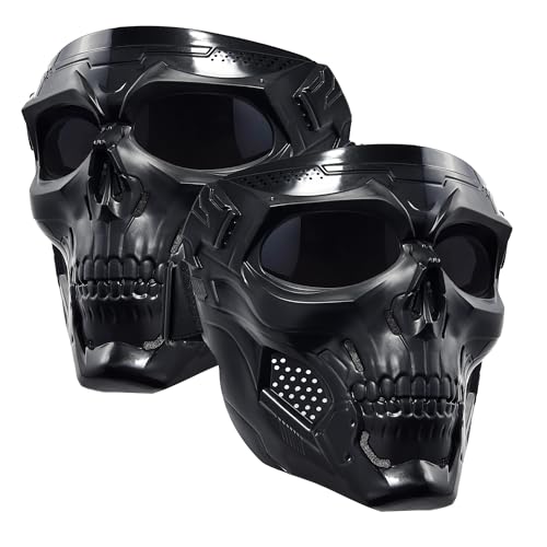 Image of Motorcycle Face Mask Full Face,Dirt Bike Goggles Motocross, ATV, Offroad, Riding Racing Goggles for Men Women