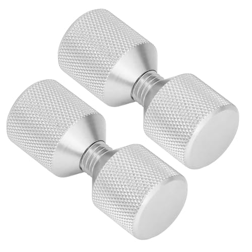 Aluminium Flange Alignment Pin Set Dual Hole Pins 1‑1/8in for 0.5 to 14in 150LB Flanges (Silver)