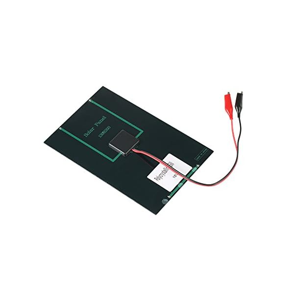 Gecheer Solarpanel 4.2W 18V Solar Panel Solarmodul Solarpanel ideal, Solarzelle Photovoltaik,Solarladegerät Solaranlage… – Bild 6