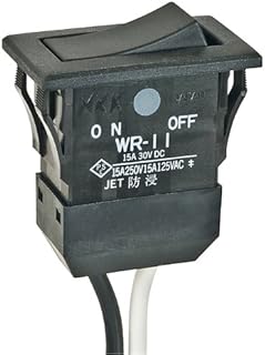 Rocker Switches SPST ON-NONE-OFF WIRE LEADS SEALED