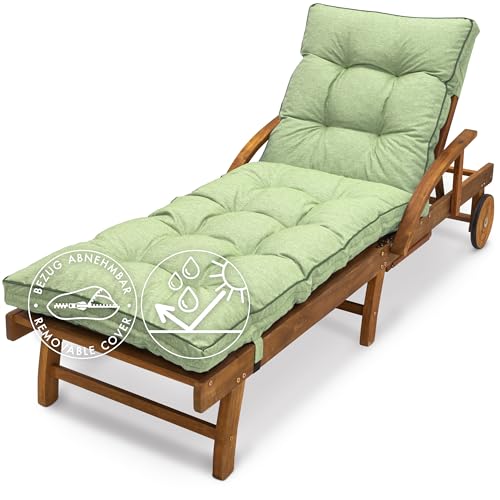 Spatium Coussin de Chaise Longue, Coussin Bain de Soleil, Coussin Transat, 100% Déhoussable,...