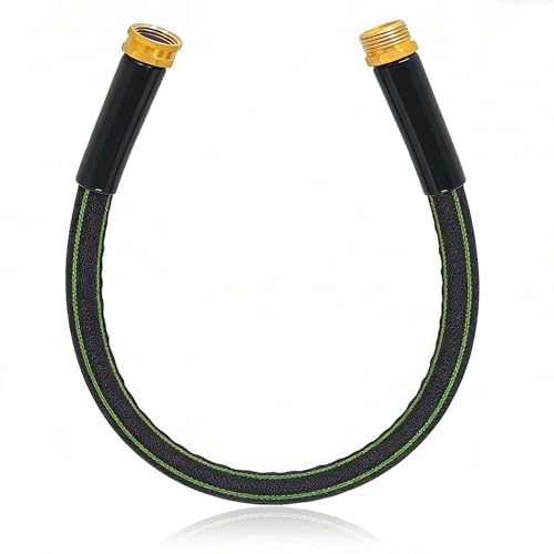 VERDOW 10FT Short Garden Hose - Lightweight Flexible Water Hose Non-Kink Durable Outdoor Hose for RV Balcony Bathroom Easy Storage Connects to Longer Hoses