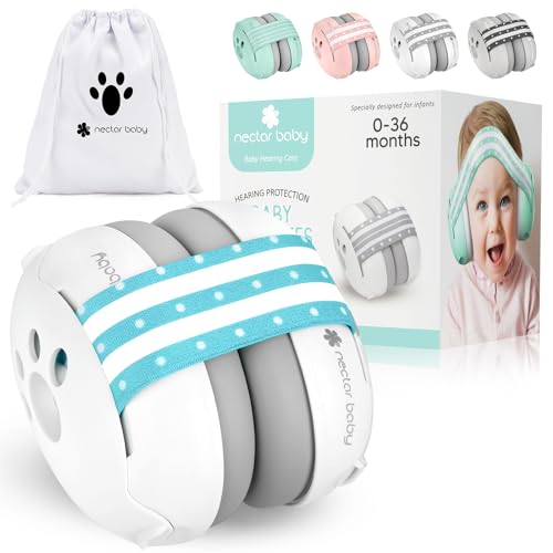 Image of Baby Ear Protection, Noise Cancelling Headphones for Babies, Noise Reduction Earmuffs for Infant and Toddlers up to 36 Months