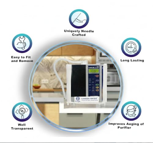 Image of BHARAT WATER SOLUTIONS Kangen water cover | Compatible with Kangen Jr IV , kangen SD501, SD501 Platinum, SD501 DX Water Ionizer | Dustproof & Waterproof Cover with Transparent Front