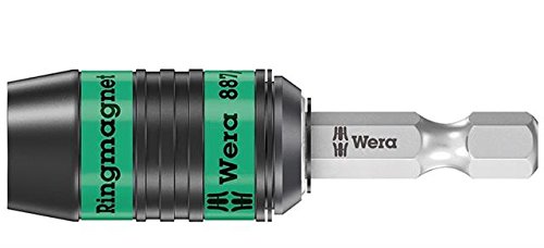WERA Screw Ring-Magnet Rapidaptor BiTorsion Drill Screwdriver Bit Holder 052490