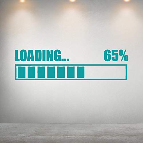 Gamer Sticker-Loading Gamer Gaming Nursery-Wall Decal Kids-Wall Stickers Decor-Removable Wall Decals-0-003Bgn57-6.75X22.5 In #TOP1