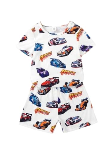 Image of THIIYA KIDS Boys Cotton Co-Ord Set | Printed T-Shirt & Shorts | Soft Comfortable Summer Wear for Kids