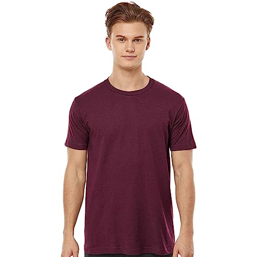 Tultex Unisex Tee (Burgundy, Small) | Amazon.com