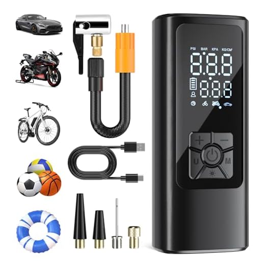 HOVVIDA Cordless Tyre Inflator and Power Bank