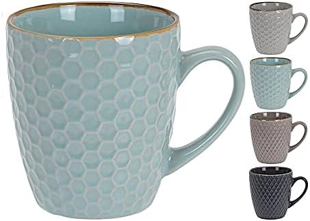 Lot de 4 tasses de café 200 ml Couleurs assorties