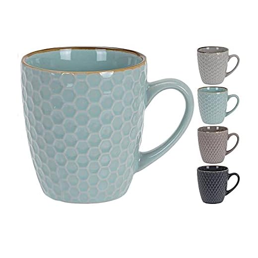 SET 4 TAZAS CAFÉ 200ml COLORES SURTIDOS
