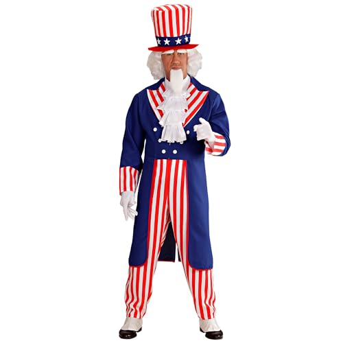 W WIDMANN MILANO Party Fashion - Costume de Mr. America pour adultes