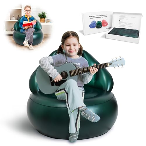 Inflatoast Portable Inflatable Couch,Chair for Kids,Kids Chair,Chairs for Kids,Toddler Chair,Chair for Toddler,Bean Bag Chair,Blow Up Couch,Air Sofa,Inflatable Lounger,Outdoor, Room,Game