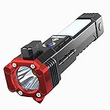【Reflector + Spotlight Long Shot】Alto brillo, área de fuente de luz de iluminación amplia, y cuanto más lejos esté la fuente de luz iluminada, mejor puede hacer frente a los días de niebla, los días de lluvia y los entornos salvajes con césped y árboles frondosos.