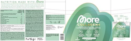 MORE Collagen+ Box, 7 x 15 g, Watermelon Mint – Ansicht 4