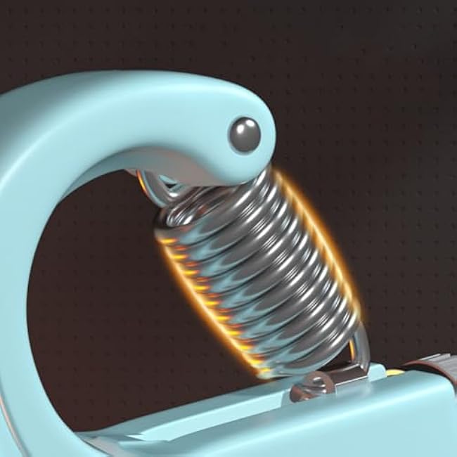 Grip Strength Trainer, Hand Grip Exerciser Strengthener with Adjustable Resistance 11-132 Lbs (5-60kg), Forearm Strengthener, Hand Exerciser for Muscle Building and Injury Recover