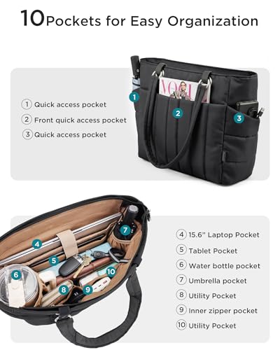 Bolso Tote Acolchado COOSKY para Mujer miniatura 4