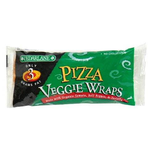 CedarLane, Pizza, Veggie Wraps, 6 oz (Frozen) Everything