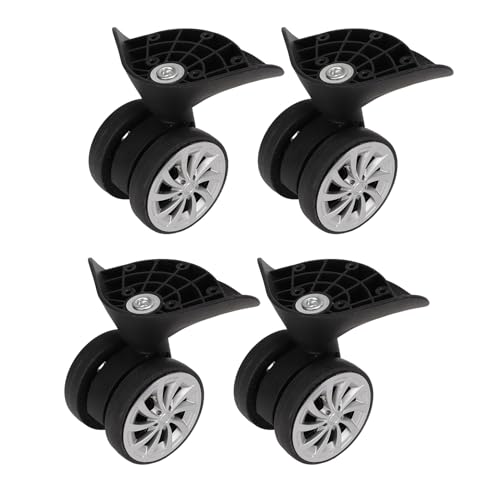 4Pcs Suitcase Replacement Wheels Universal Replacement Luggage Suitcase Wheels Repair Parts for Travel Box Suitcase