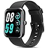 Smart Watch, AOKESI 2023 Newest Touchscreen Smart Watch for Android Phones and iPhone Compatible, 5ATM Waterproof Fitness Tracker with 24/7 Heart Rate, Blood Oxygen, Smartwatch for Men Black