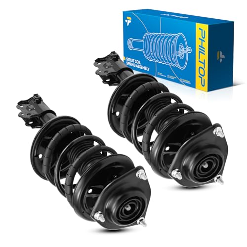 Image of PHILTOP Front Complete Struts Shock Absorber for E-lantra 2000-2006, Quick Suspension 171404 171405, Struts with Coil Spring Assemblies SAA956 2 Pcs