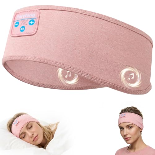 Image of Sleep Headphones Bluetooth 5.4 Headband, Wireless Sleeping Headphones for Side Sleepers, Ultra-Thin HD Stereo Speakers, Over-Ear Headphones Sports Headband Sleep Mask for Sleeping Travel Airplane