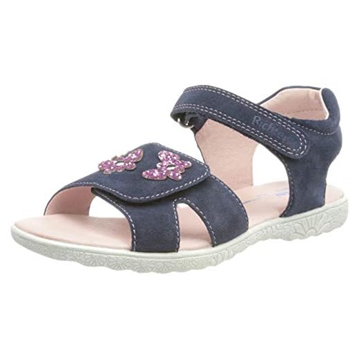 candy candy 25 Richter Kinderschuhe Sole, Sandalia Niñas, Atlantic/Candy, 25 EU