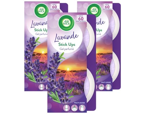 Air Wick Désodorisant Continu Stick-up Lavande - Lot de 3