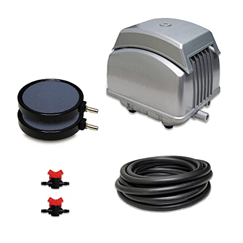 Sistema de aireación para estanque 2.8 CFM con difusores de 8 pulgadas miniatura 1