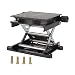 Lifting Platform Stand Adjustable 360Â° Rotatable Lifting Platform Aluminum Alloy Lab Jack Scissor Stand for Lifting Objects Instruments Physics,Chemistry and Biology Experiments(4.9x4.3x1.6in)
