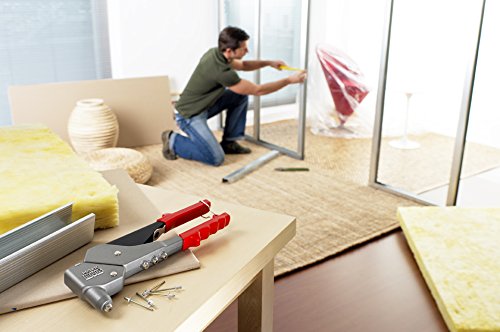 Image secondaire de Novus A 2,4 Rivets Aveugles en Aluminium avec 6 mm Longueur, 30 Rivets Aveugles avec 2,4 mm et 1,5–3,5 mm Longueur de Serrage, R