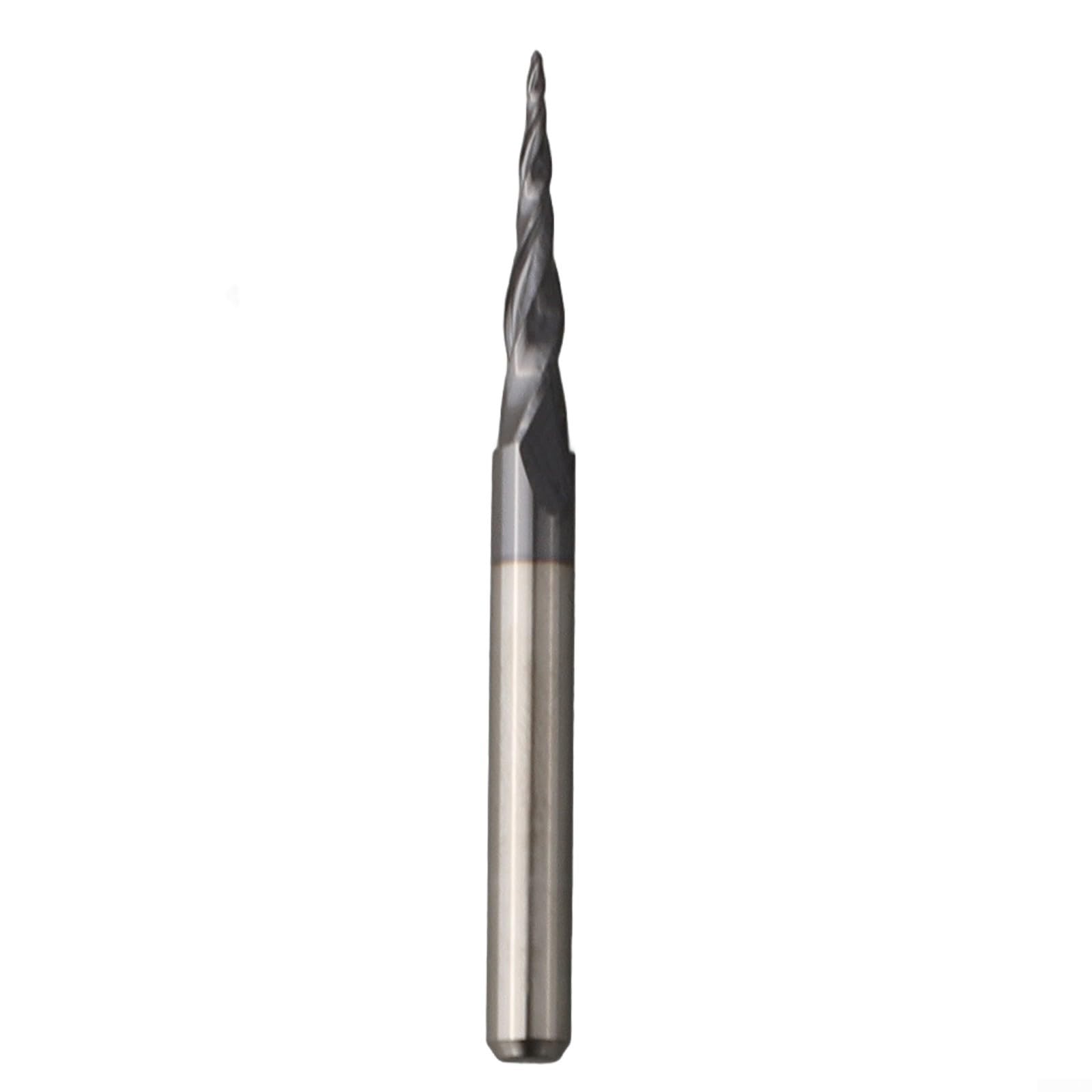 Fraise conique haute performance R0 25 mm 1 mm pour coupe de précision (0,25 mm)