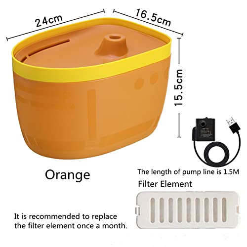 Fuente de agua automática para gatos 2.5L miniatura 7