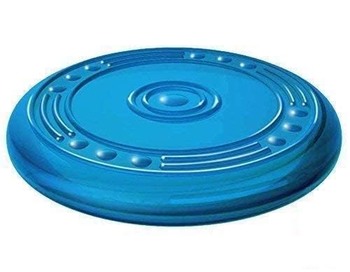 Woofy Flyer Rubber Dog Toy, Dog Frisbee, 9 inches, Pet Toy Flying Dish Color May Vary