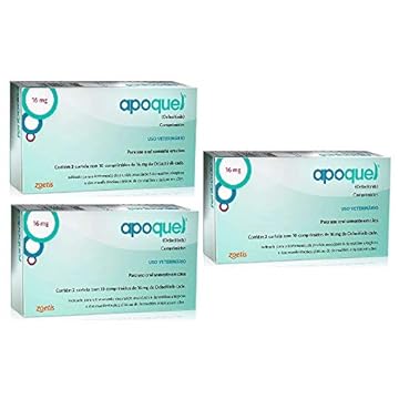 Combo 3cx Apoquel 16Mg 20cps cada - Zoetis
